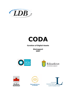 CODA Slutrapport