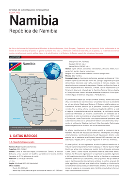 Namibia República De Namibia