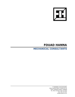 Fouad Hanna Mechanical Consultants
