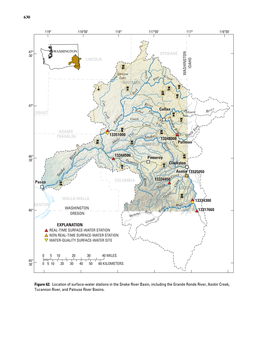 Snake River Basin Including the Grande Ronde River, Asotin Creek