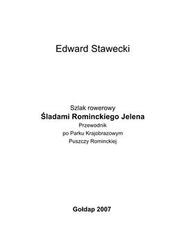 Edward Stawecki