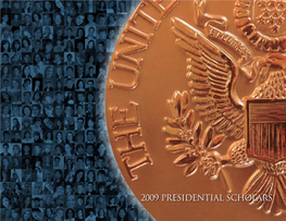 2009 Presidential Scholars Yearbook