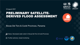 Derived Flood Assessment