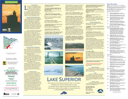 Lake Superior State Water Trail, Map 1 from St. Louis River to Two Harbors