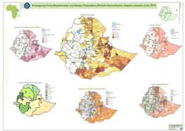 Emergency Food Requirement and Needy Population,Ethiopia Humanitarian Appeal,January-June 2012 Tigray