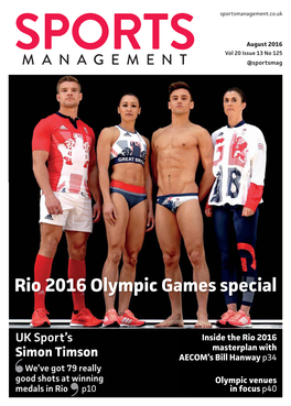 Sports Management August 2016 Issue