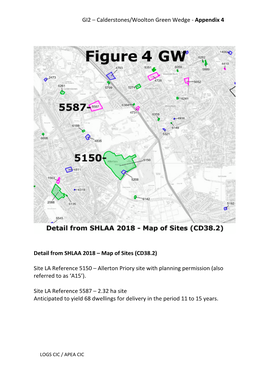 Calderstones/Woolton Green Wedge - Appendix 4