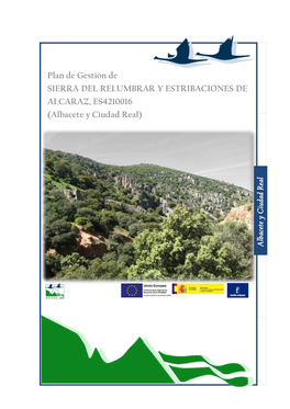 Plan De Gestión Sierra De Relumbrar Y Estribaciones De Alcaraz. Doc 1