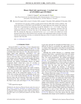 Binary Black Hole Spectroscopy: a No-Hair Test of GW190814 and GW190412