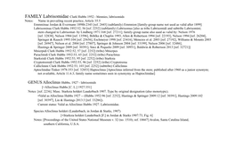Labrisomidae Clark Hubbs 1952 - Blennies, Labrisomids Notes: Name in Prevailing Recent Practice, Article 35.5 Emmniinae Jordan & Evermann 1898B:2345 [Ref