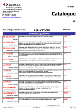 Catalogue Simcar@Simcar.Gr CI