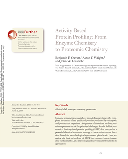 Activity-Based Protein Profiling