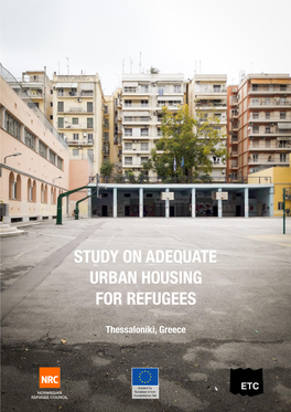 Study on Adequate Urban Housing for Refugees