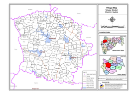 Village Map Taluka: Dindori District: Nashik