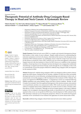 Therapeutic Potential of Antibody-Drug Conjugate-Based Therapy in Head and Neck Cancer: a Systematic Review