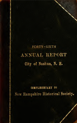 Forty-Sixth Annual Report of the Municipal Government of the City Of