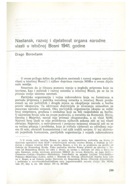 8. Drago Borovčanin: Nastanak, Razvoj I Djelatnost Organa Narodne Vlasti