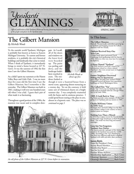 The Gilbert Mansion