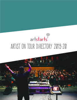 Artist on Tour Directory 2019-20