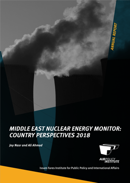 MIDDLE EAST Nuclear ENERGY MONITOR: COUNTRY PERSPECTIVES 2018