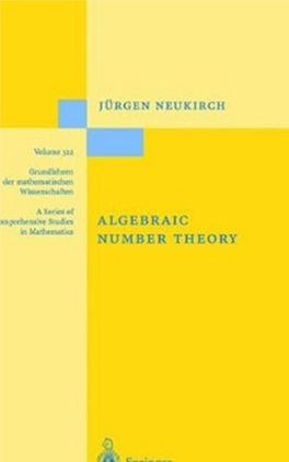 [Algebraic.Number.Theory].(Jürgen.Neukirch.).Pdf