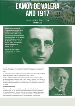 Eamon De Valera and 1917 Senator Ned O’Sullivan