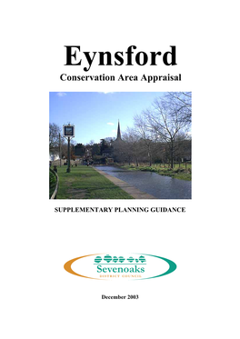 Eynsford Conservation Area Appraisal