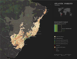 ATLANTIC FORESTS 1,440,959 Km2