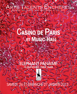 Casino De Paris Et Music-Hall