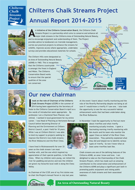 Chilterns Chalk Streams Project Annual Report 2014-15