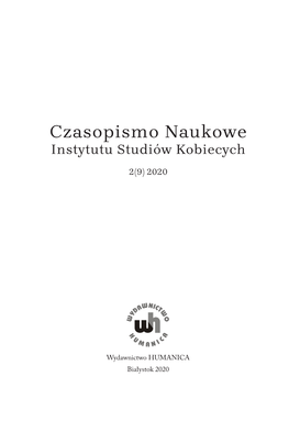 Czasopismo Naukowe Instytutu Studiów Kobiecych