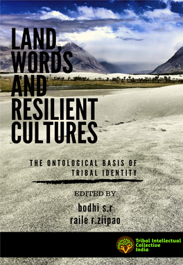 Land Words and Resilient Cultures the Ontological Basis of Tribal Identity