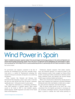 Wind Power in Spain