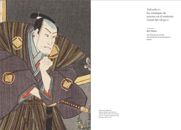 Yakusha-E: Las Estampas De Actores En El Contexto Visual Del Ukiyo-E