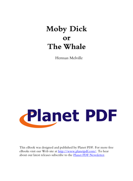 Moby Dick (PDF)