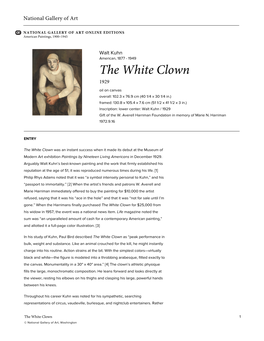 The White Clown