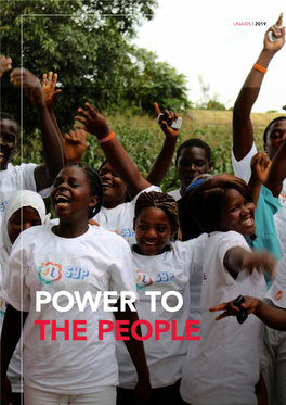 POWER to the PEOPLE Cover Photo Credit: UNFPA/Swiss Agency for Development and Cooperation