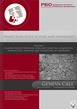 Armed Non-State Actors and Landmines Profiles
