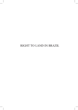 Right to Land in Brazil.Indd