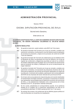 Administración Provincial