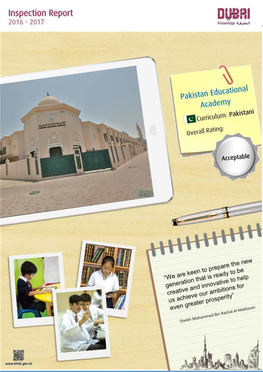Pakistan Educational Academy - Inspection Report 2016-2017 1