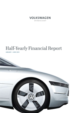 Half-Yearly Financial Report