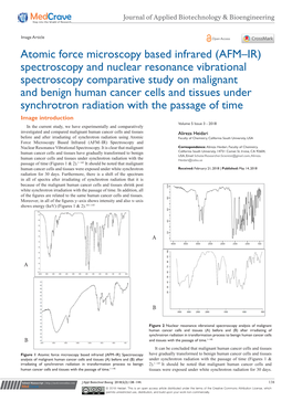 Atomic Force Microscopy Based Infrared (AFM–IR) Spectroscopy and Nuclear Resonance Vibrational Spectroscopy Comparative Study