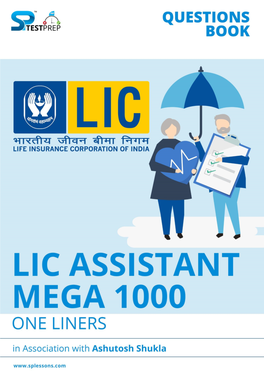 LIC Assistant Mega 1000 One Liners E