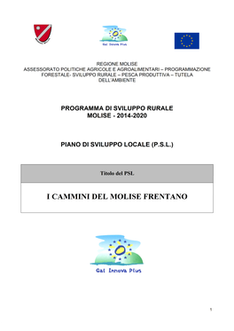 Versione 0 Psl I Cammini Del Molise Frentano