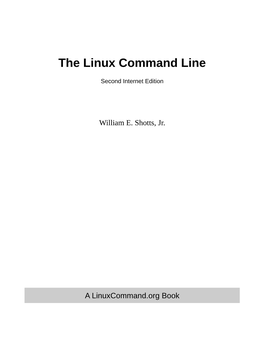 The Linux Command Line