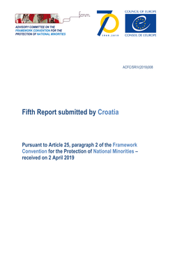 Fifth Report Submitted by Croatia