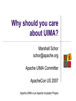 Apache UIMA Symbiotics