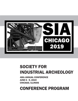 Society for Industrial Archeology Conference