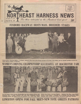 Northeast Harness News, October 1982